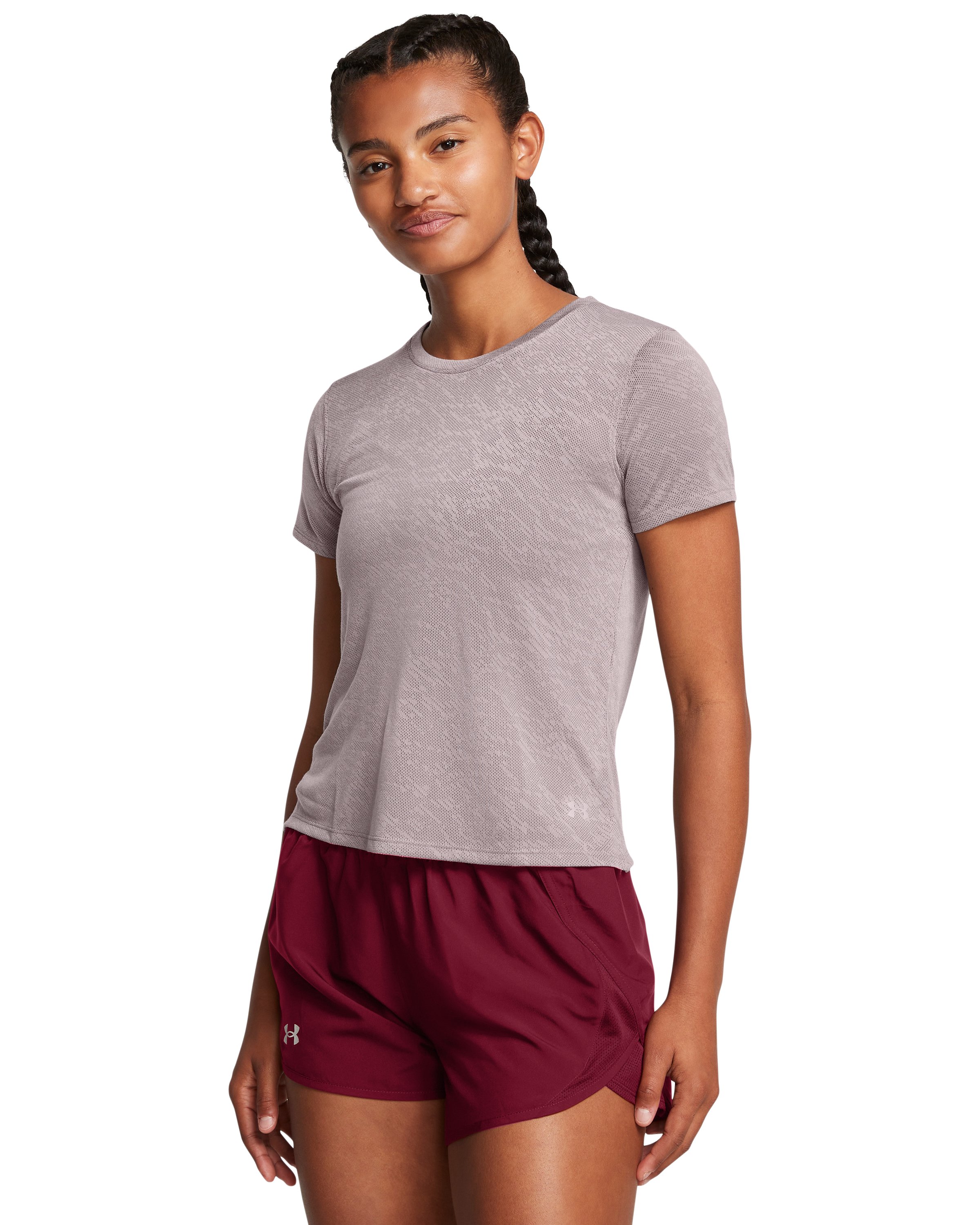 UA Launch Camo Women's Short Sleeve 3