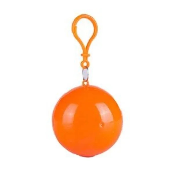 Portable Keychain Ball Poncho 9