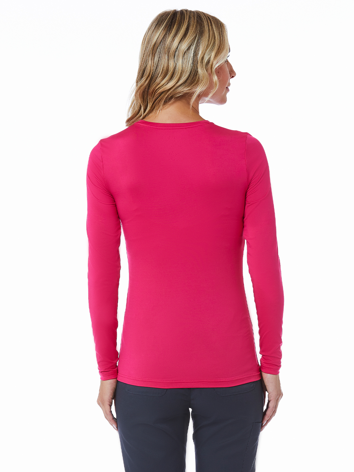 Maevn - Bestee - Women's Basic Long Sleeve Underscrub Tee 2