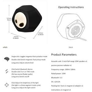 Custom Magnetic Fluid Speaker 4