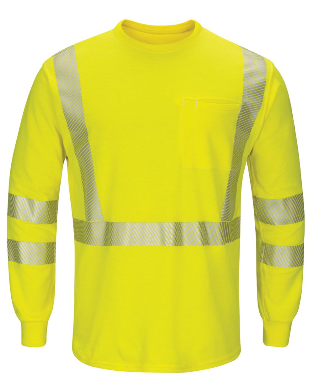 Hi-Visibility Lightweight Long Sleeve T-Shirt Tall Sizes