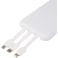 UL Listed 5,000 mAh Power Bank with Multi-Cables 4