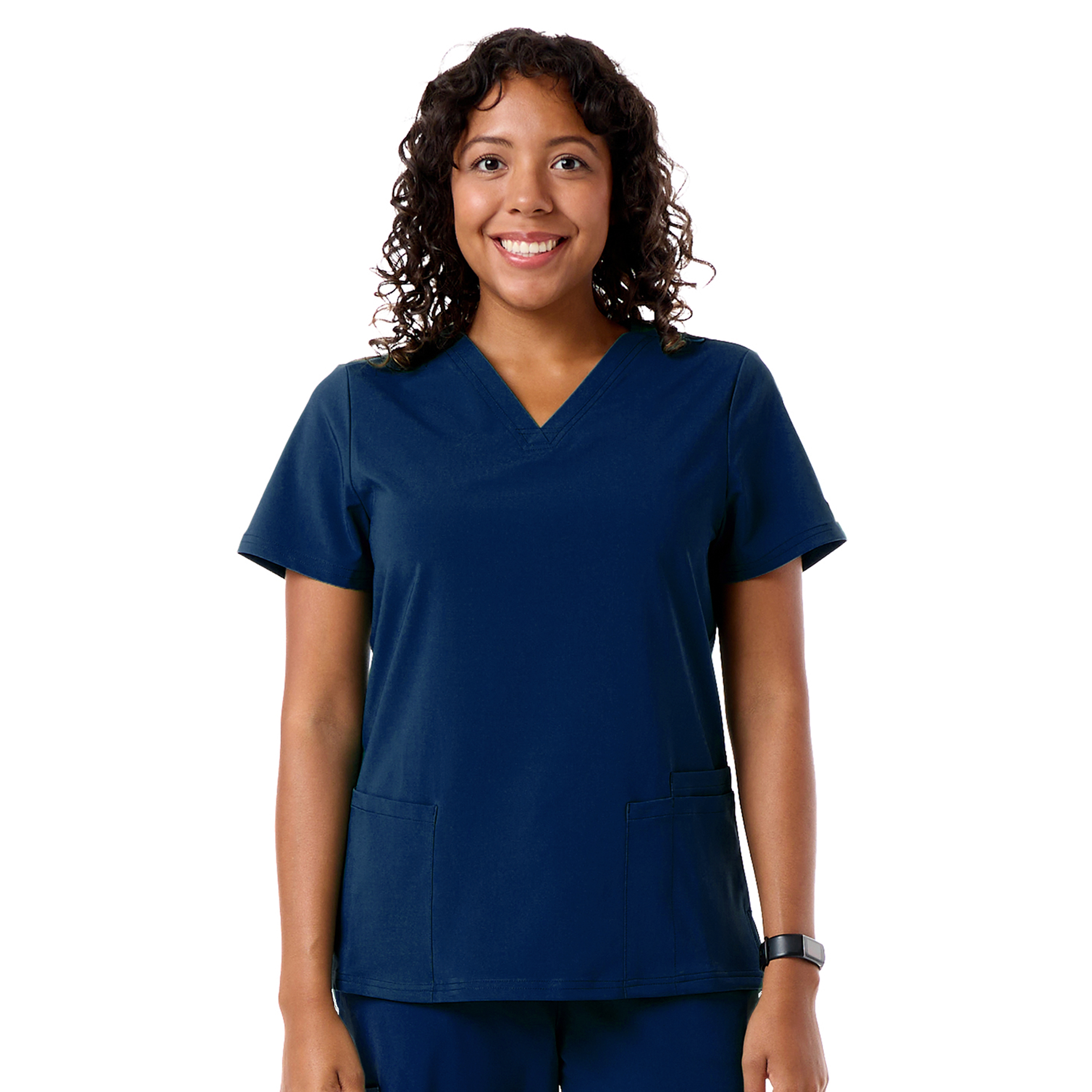 Women's UltraStretch Multi-Pocket Scrub Top 10