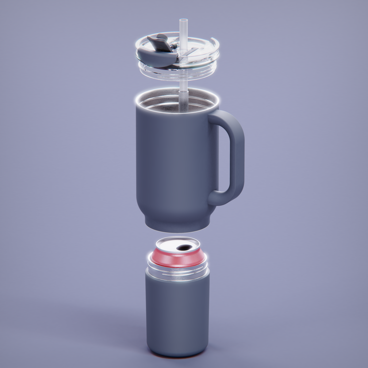 Asobu 22 Oz. Duplex Travel Mug 1