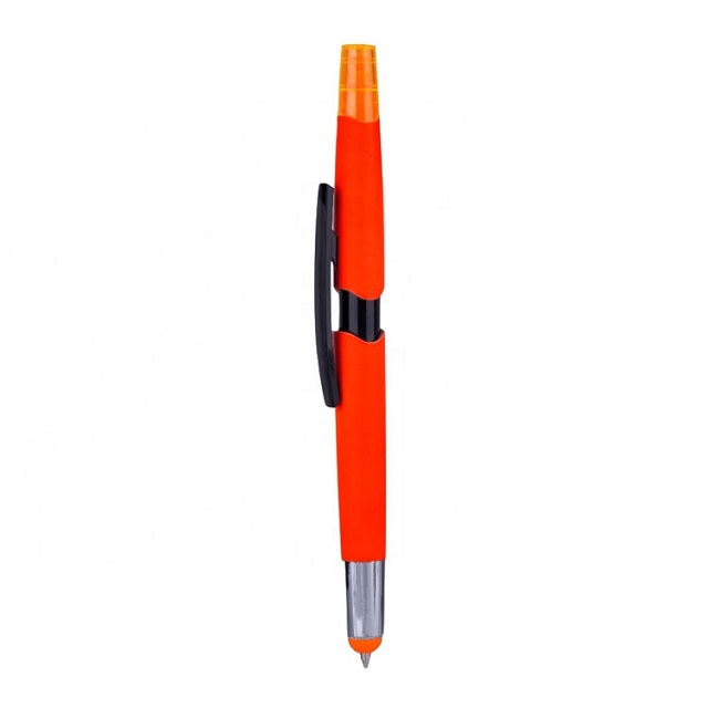 Multi Function Colored Plastic 3 in 1 Ballpoint Pen 10