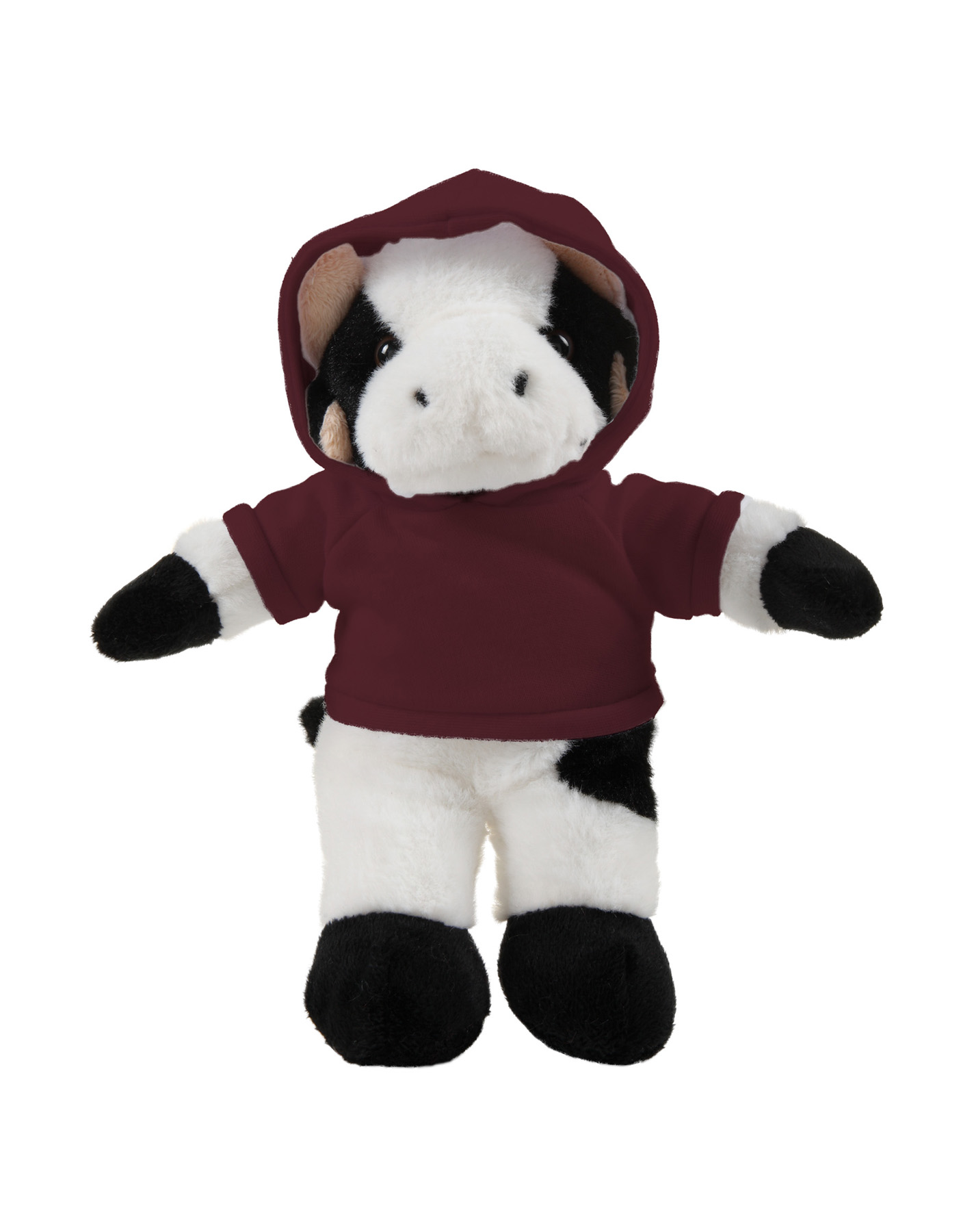 soft plush Cow with hoodie 1