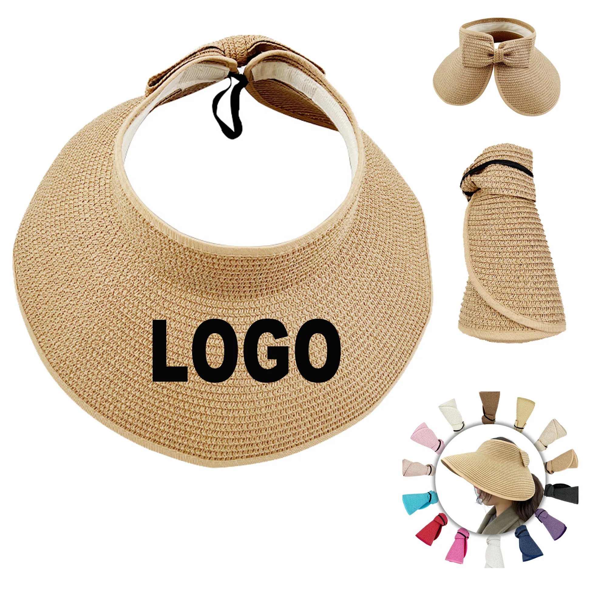 Summer Foldable Straw Hat 4