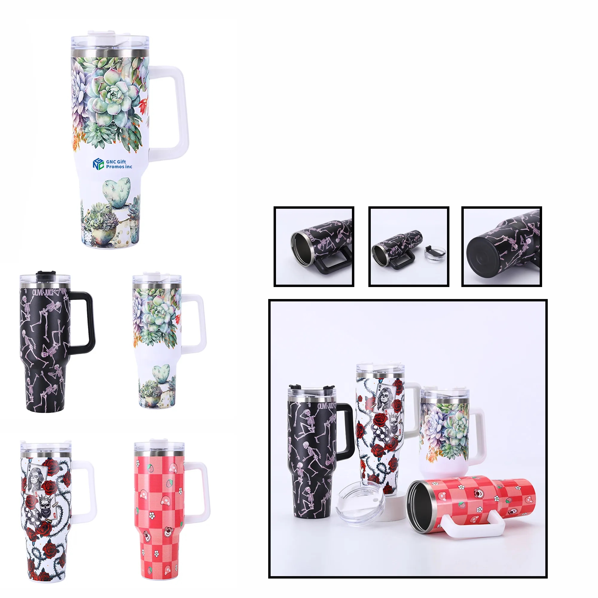 40oz Car Cup Stainless Steel 6