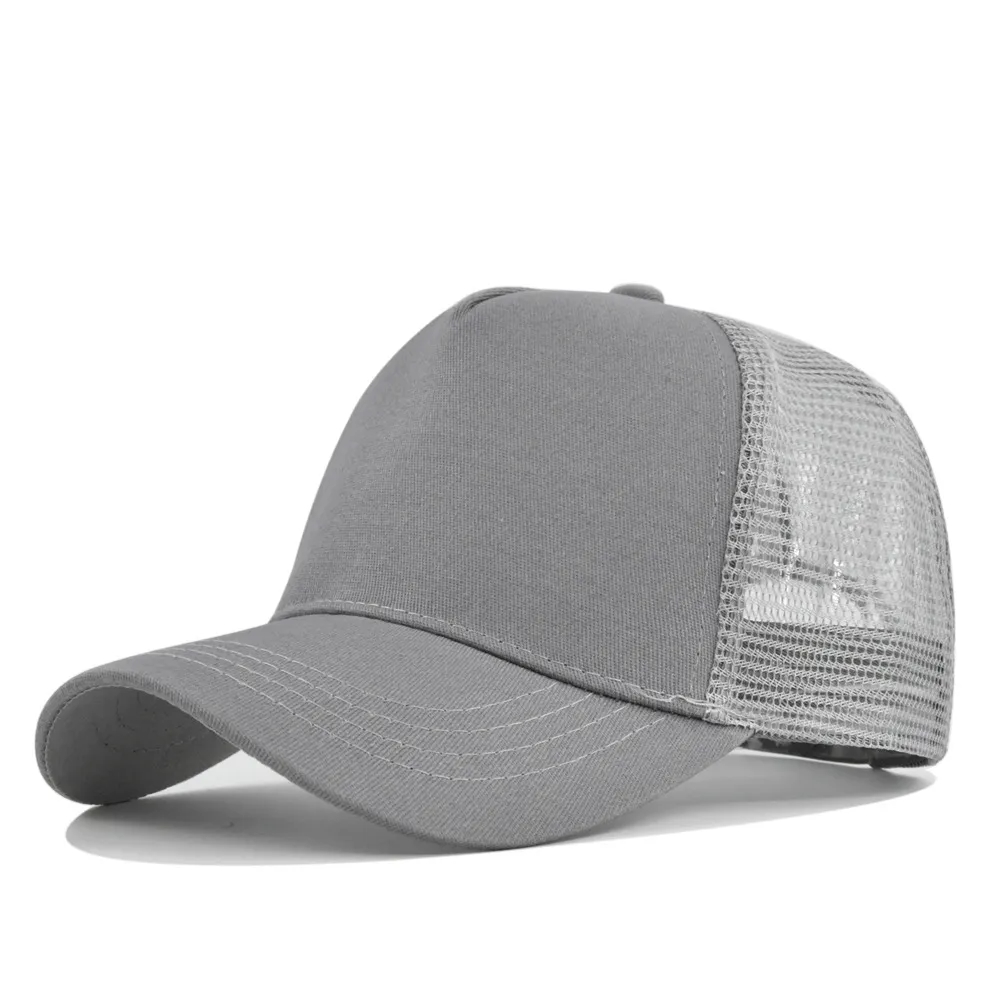 Hard Top 5 Panel Mesh Trucker Cap 14
