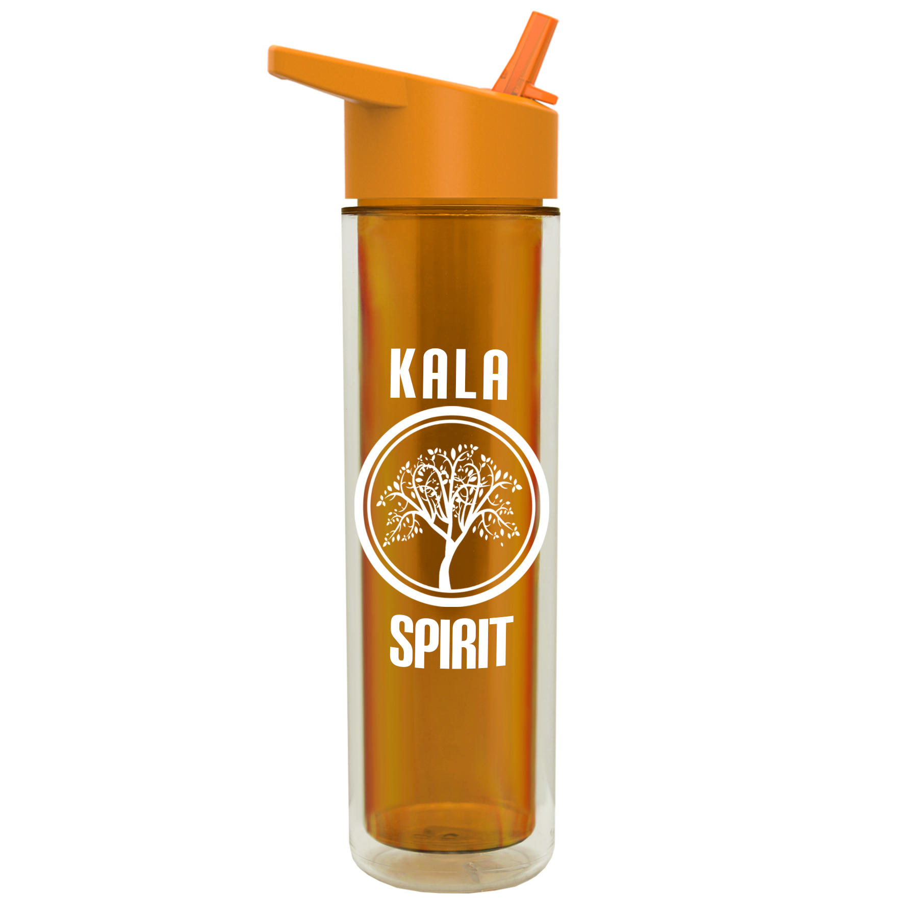 The Chiller - 16 oz. Double Wall Insulated Bottle with Flip Straw 22