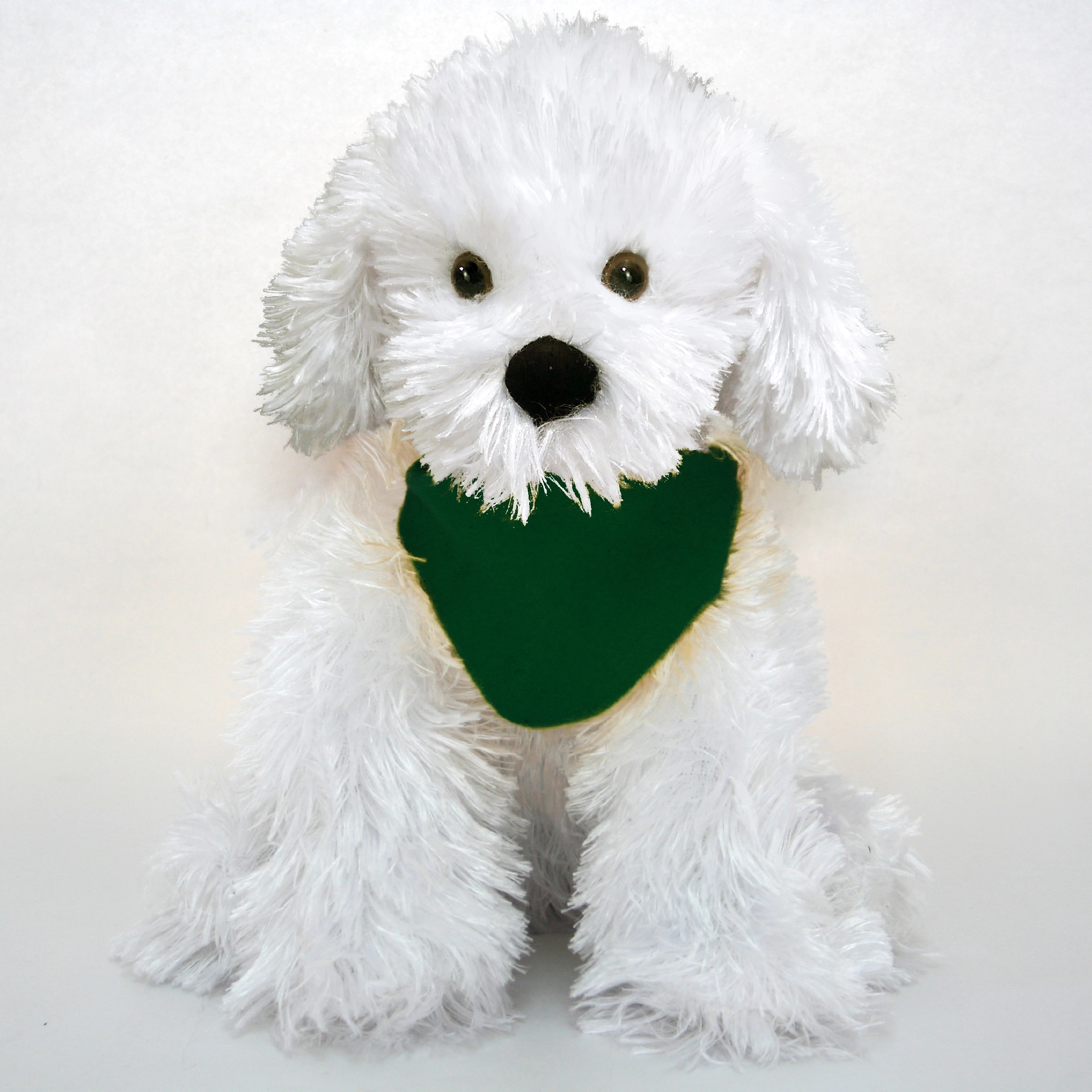 9" White Shaggy Dog 16