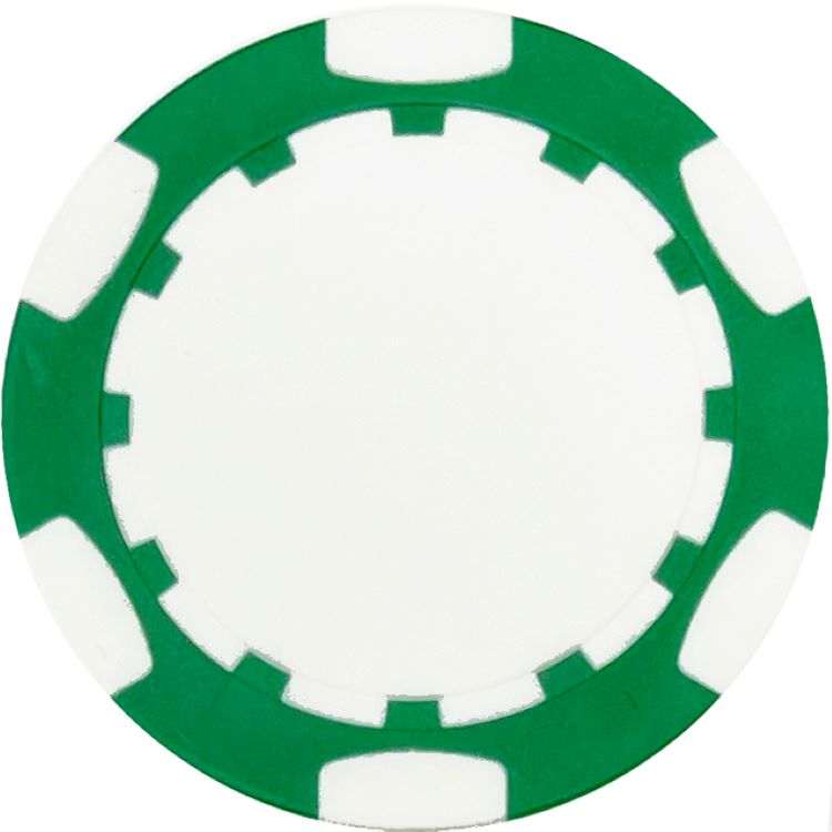 6 Stripe Poker Chip