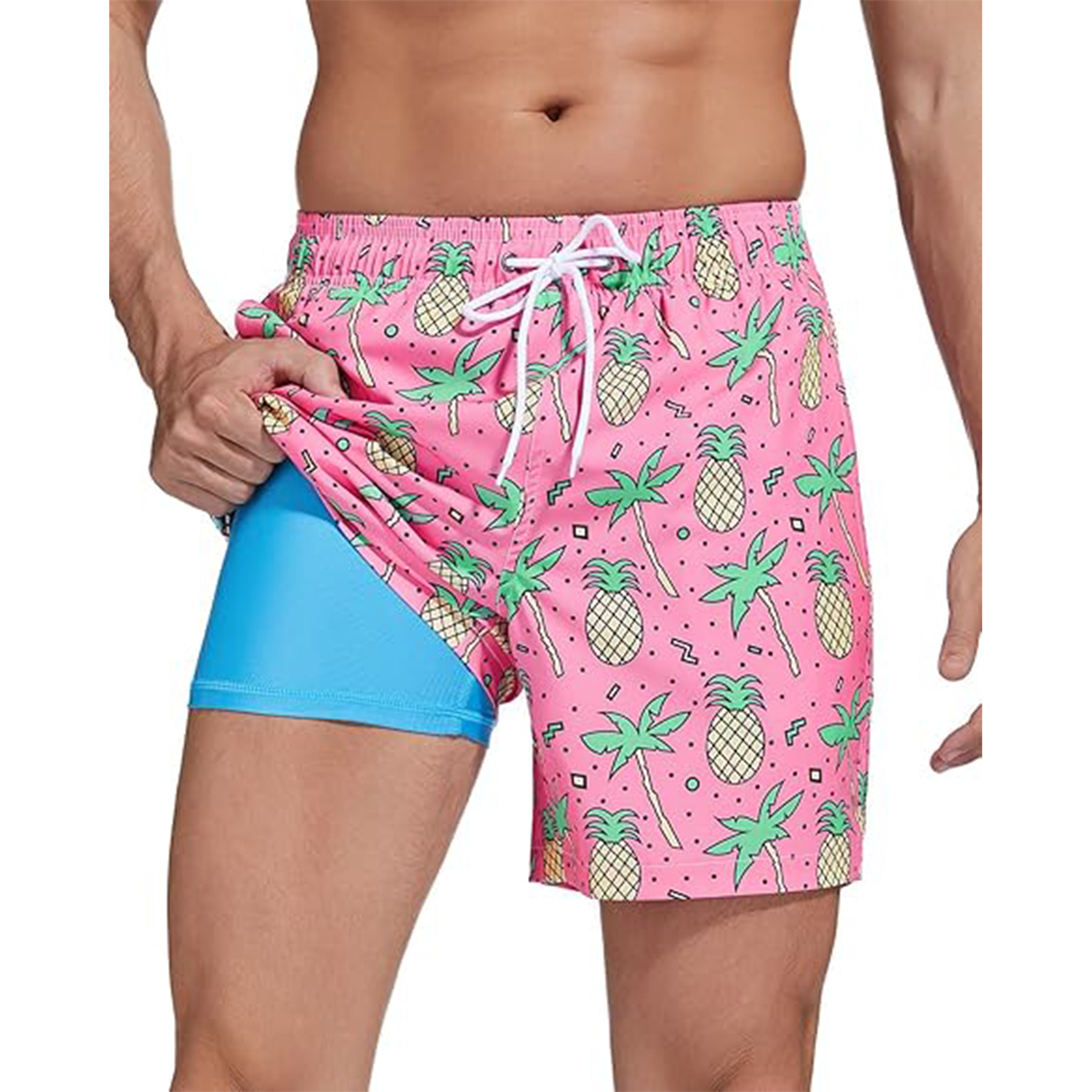 Mens Compression Liner Swimming Trunk 12