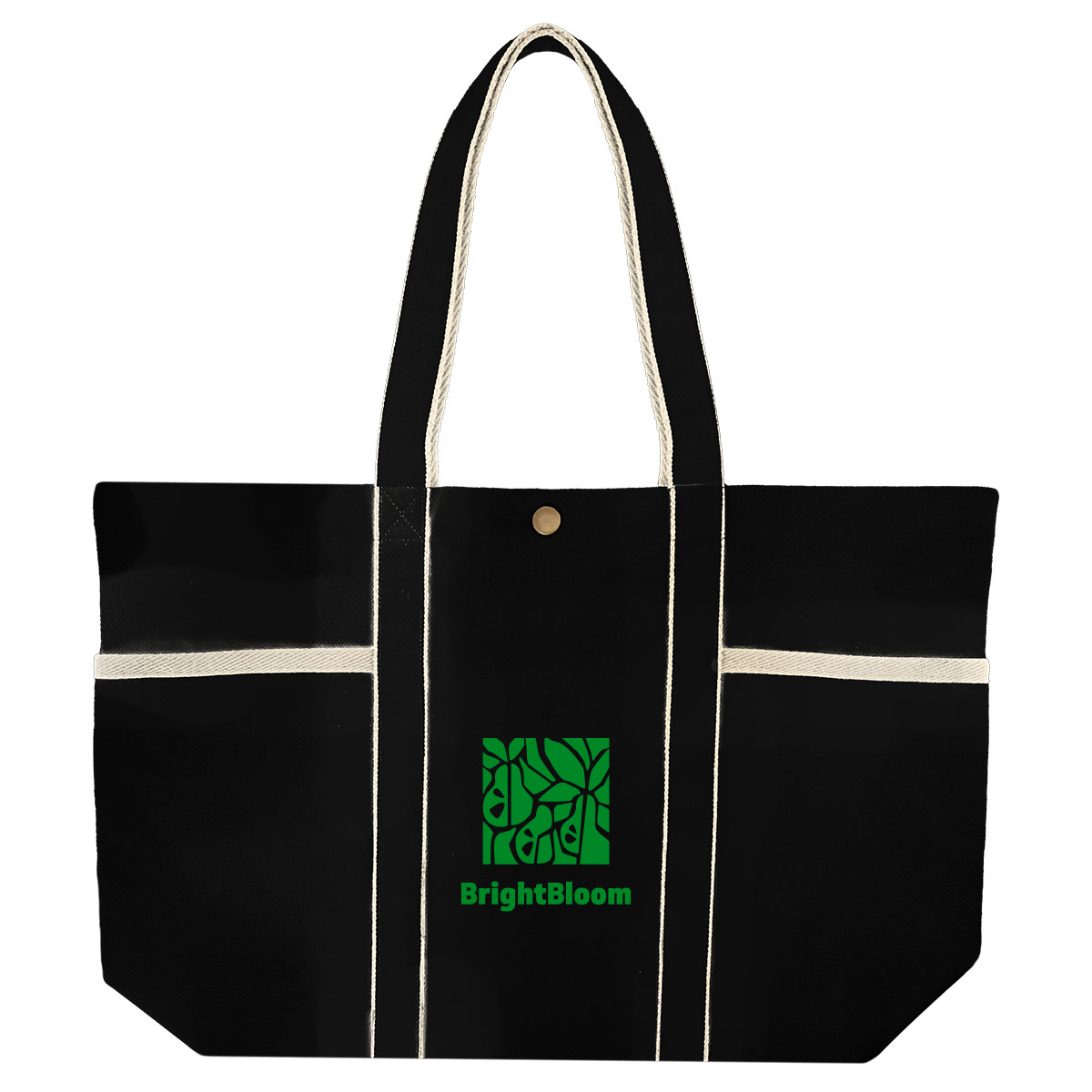 Aware™ 10 Oz. Recycled Cotton Canvas Tote Bag 4