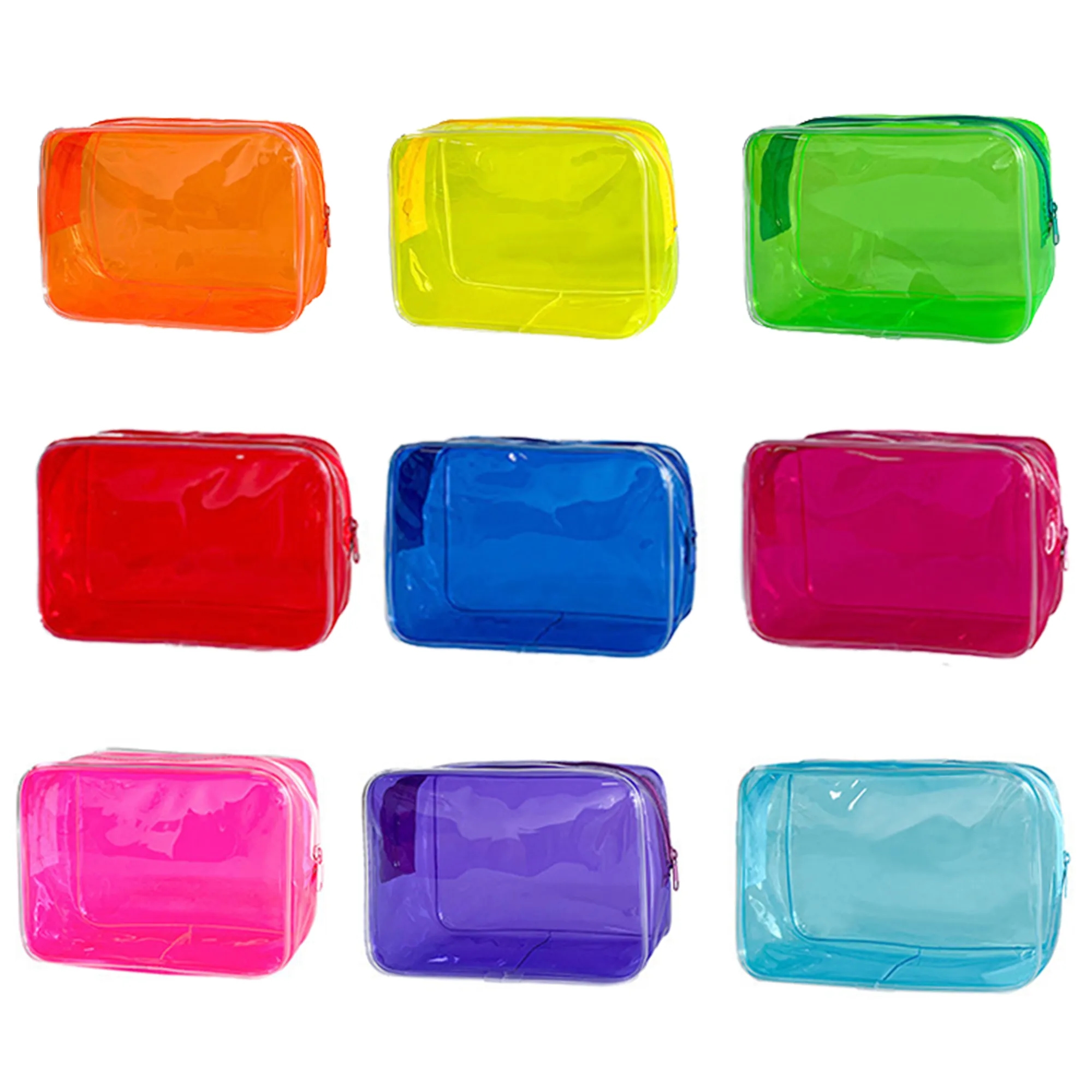 Vibrant PVC Travel Makeup Bag 4