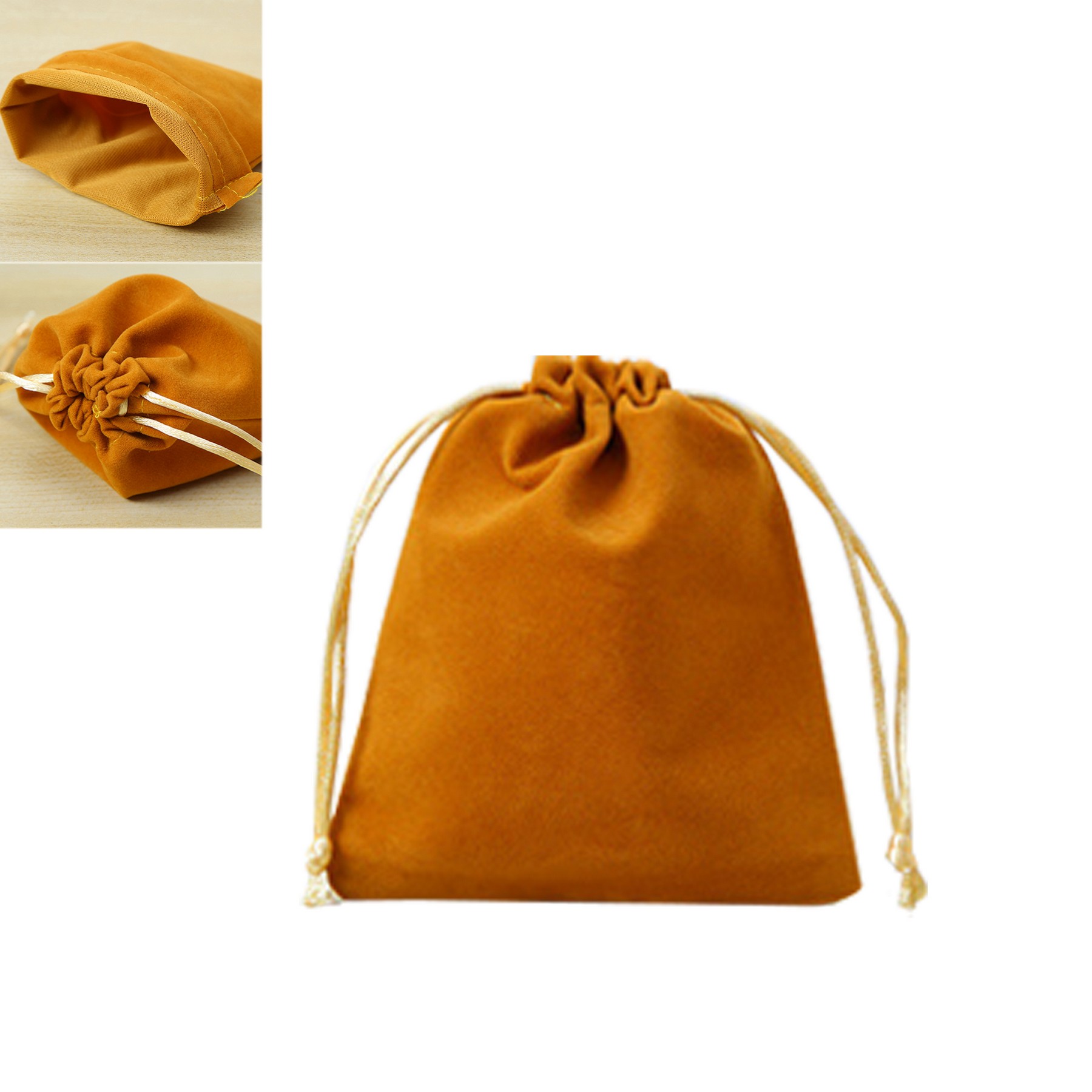 Flocking Drawstring Bag 2