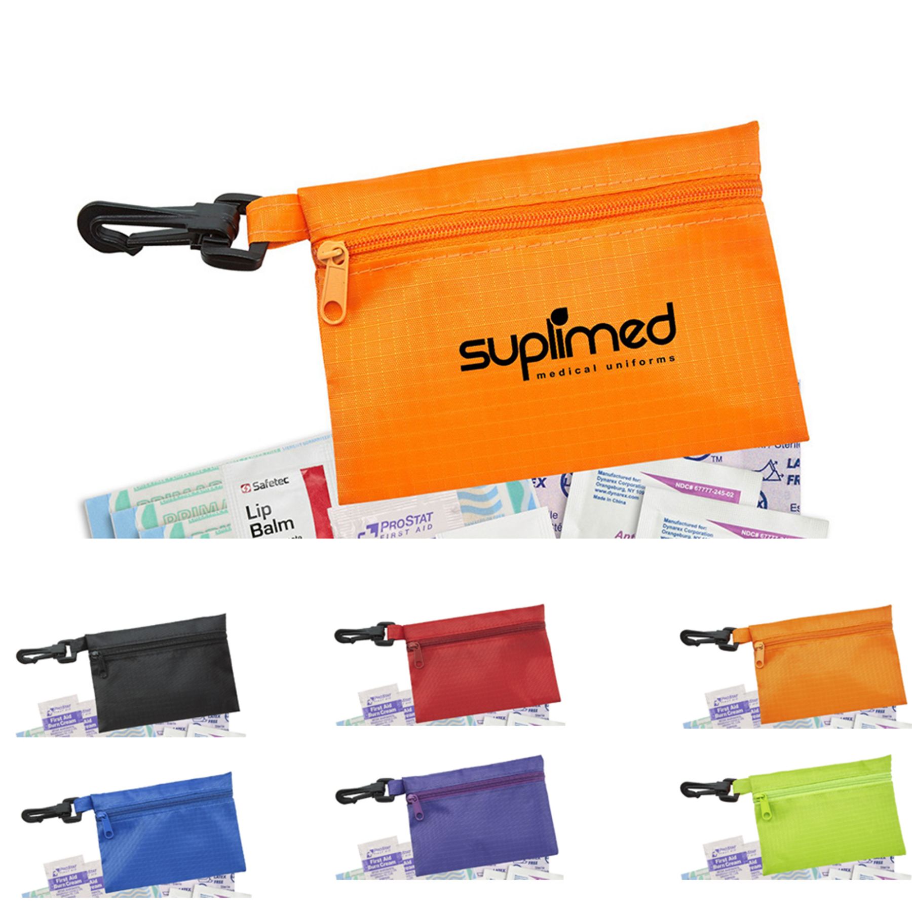 First Aid Bag With Carabiner 1
