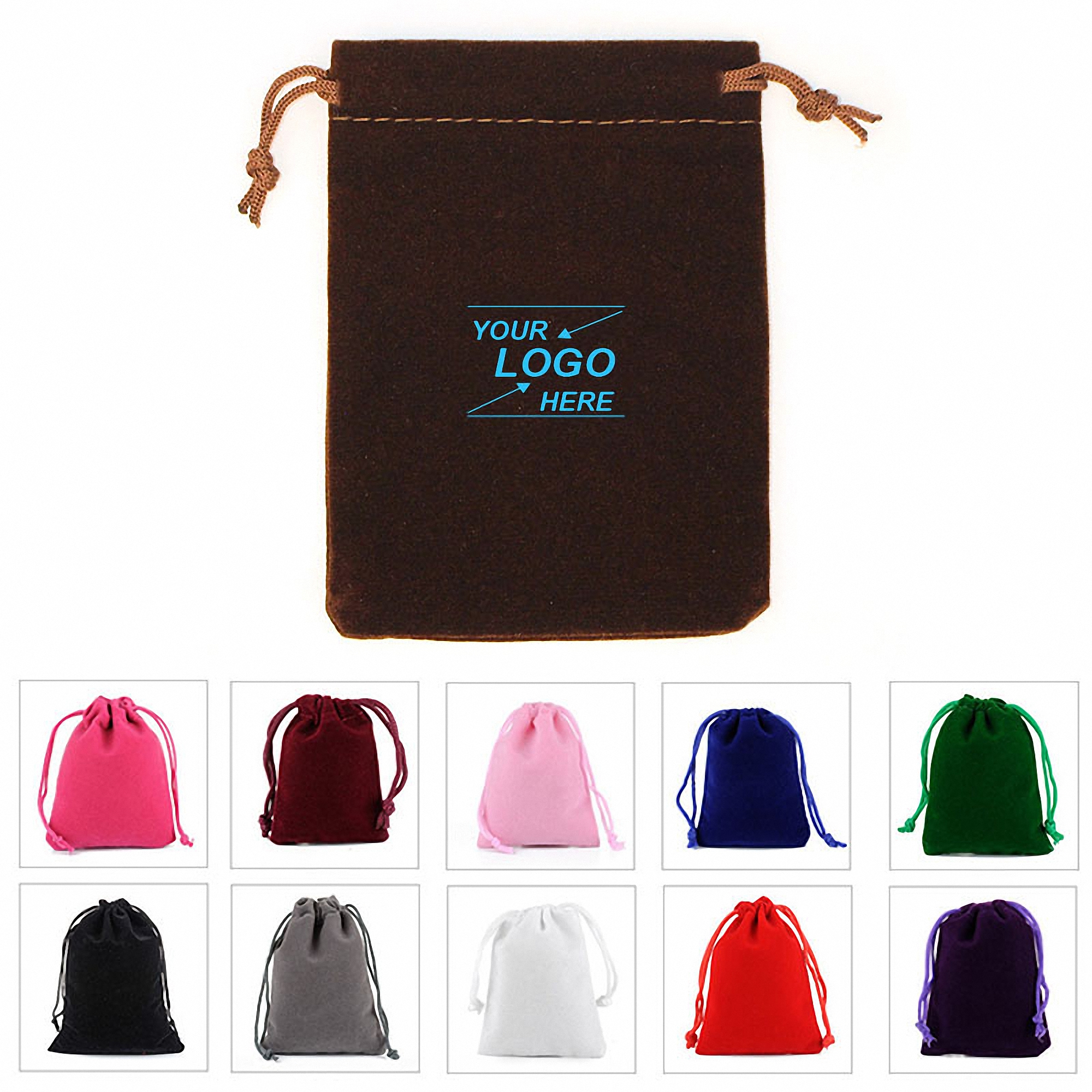Luxury Velvet Drawstring Pouch