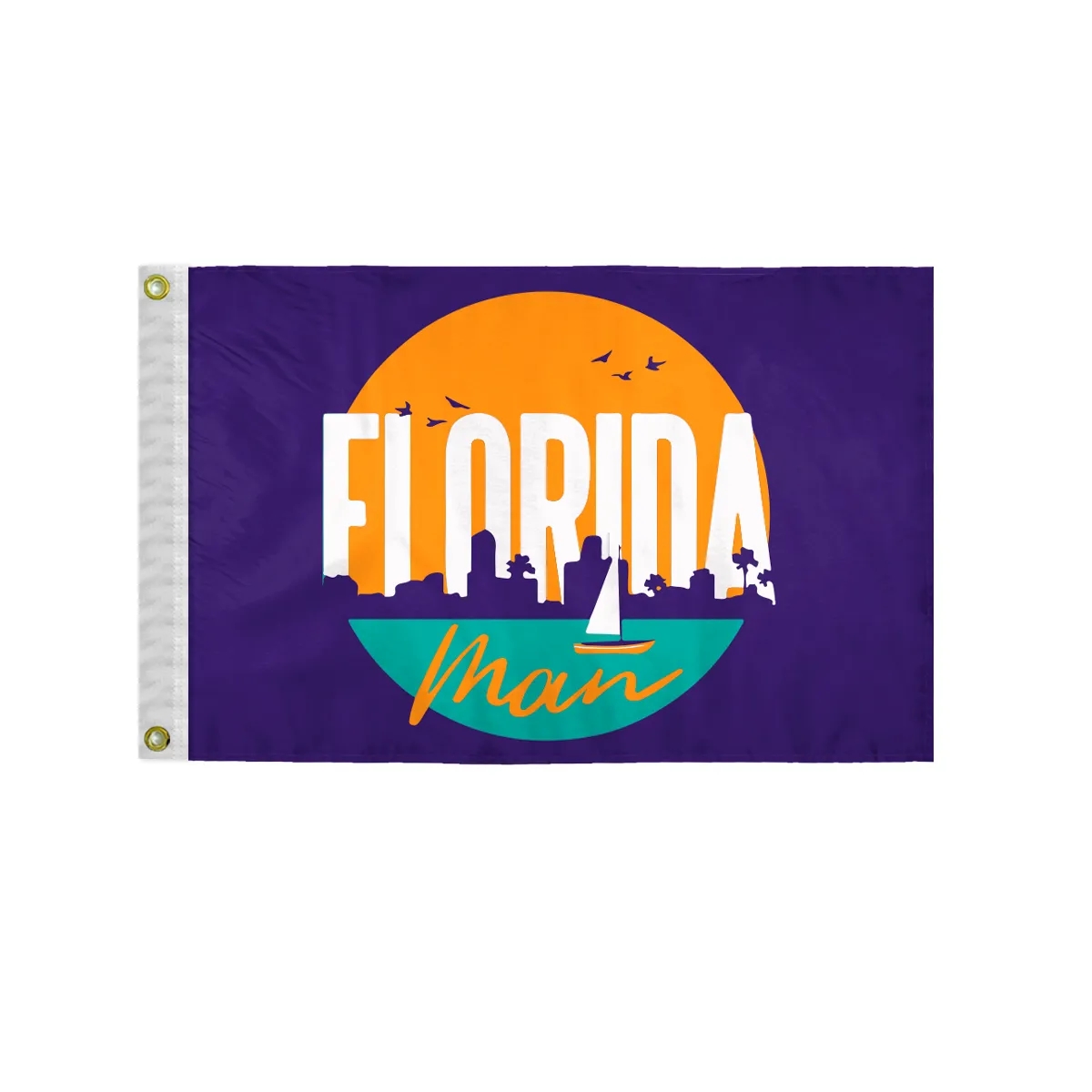 Custom Screen Sublimation Flag - 16" x 24" E-Poly 2