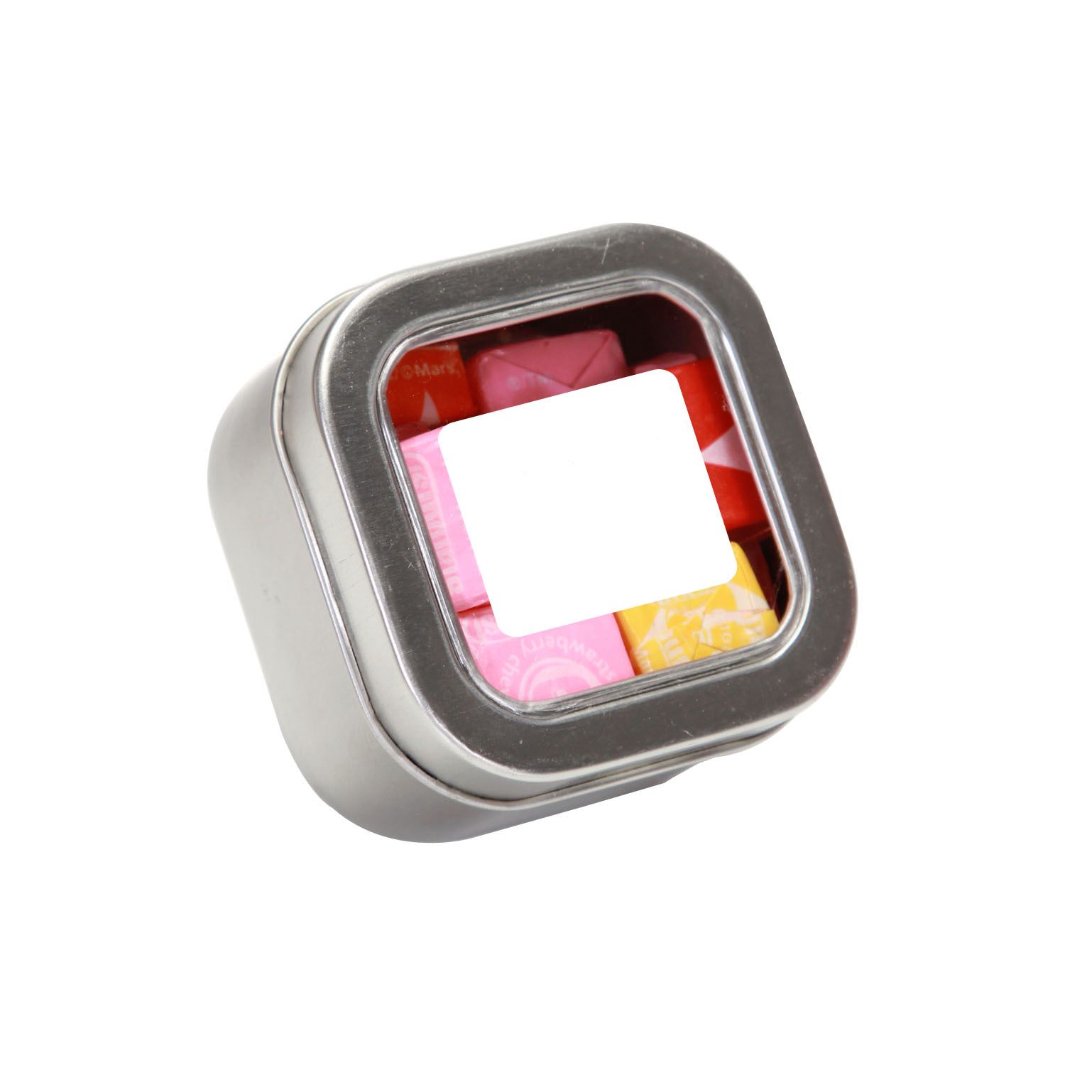 Small Square Window Tin Standard Fill 7