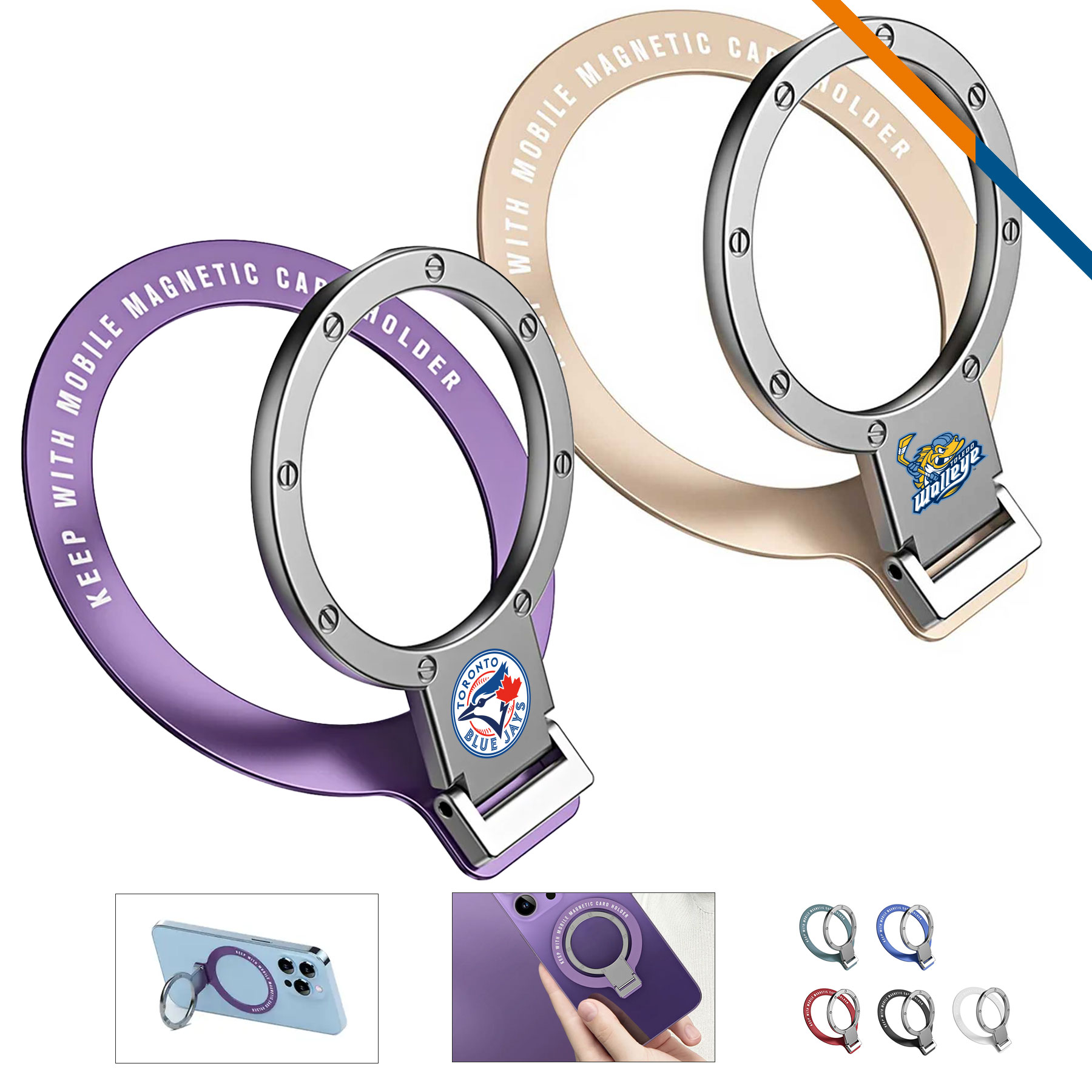 Nikow Magnetic Phone Ring 6