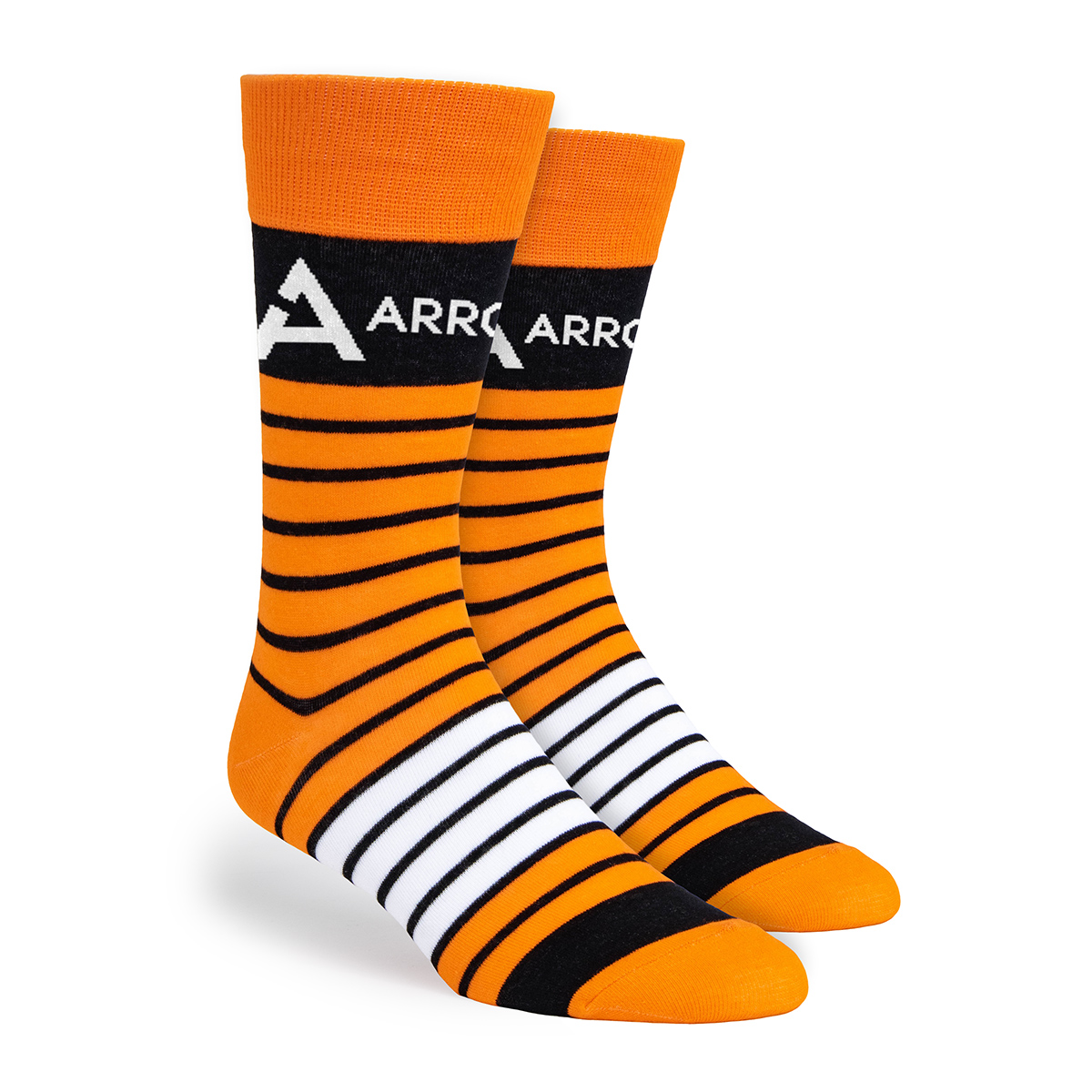 Two Color Stripes Simpler Socks