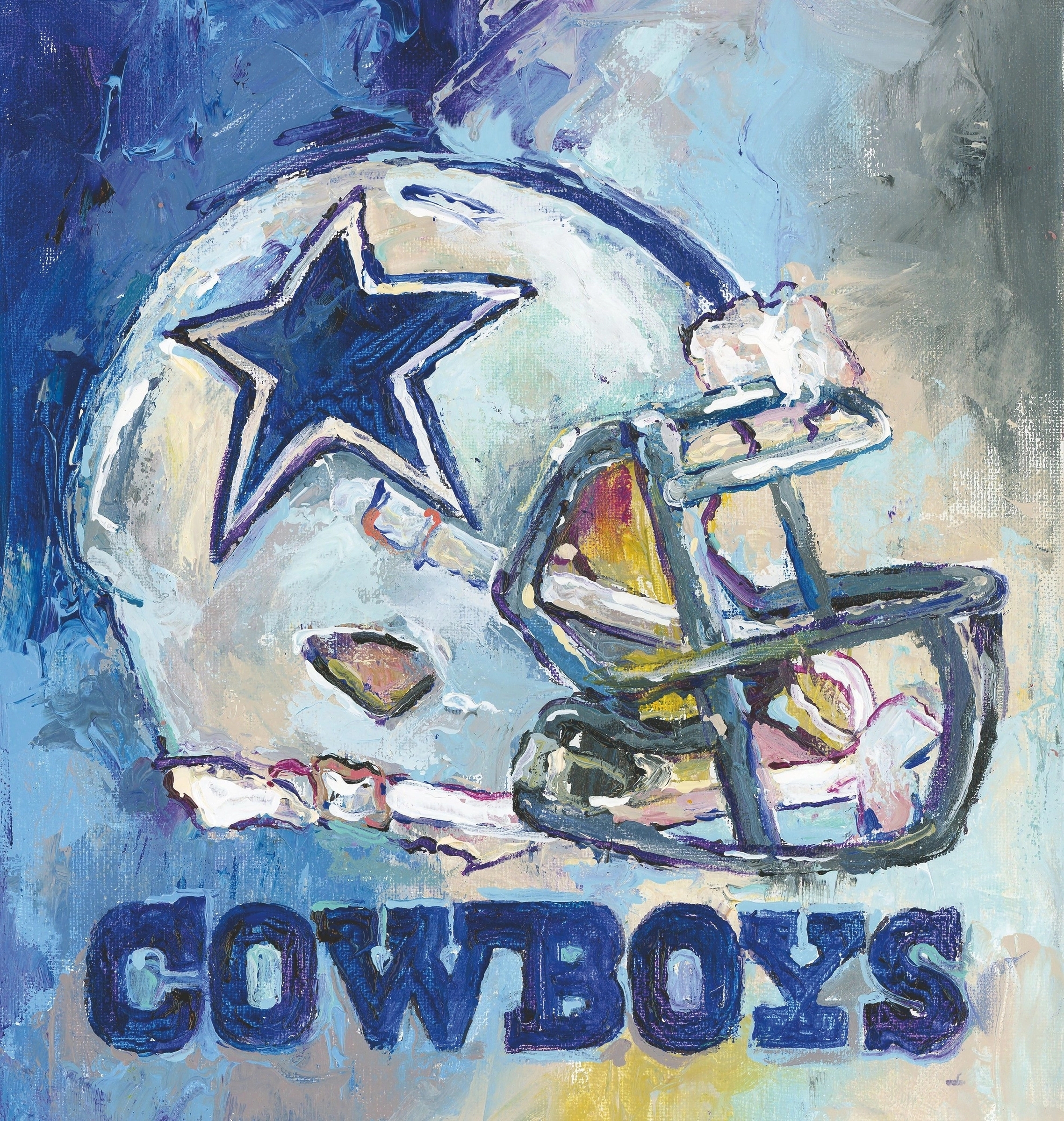 NFL Wooden Wall Art - 16"x20" 3