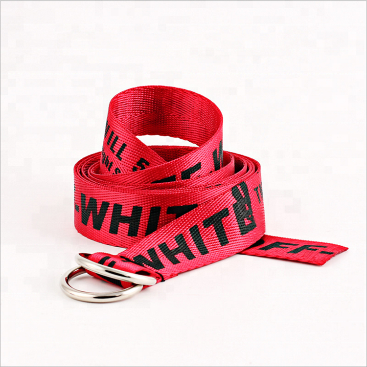 Web Belt with Double D Rings 2