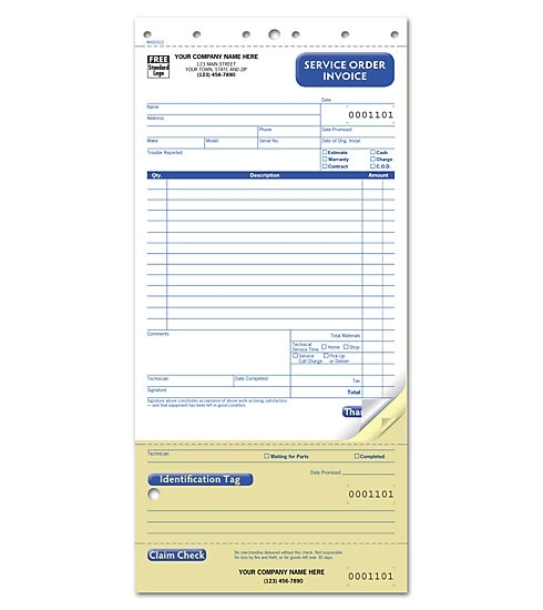 General Service Order, Small 2