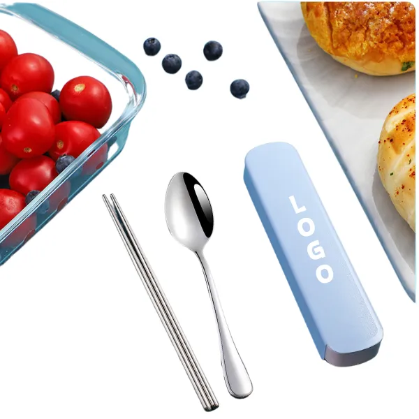 Travel Cutlery Set with Carrying Case 3
