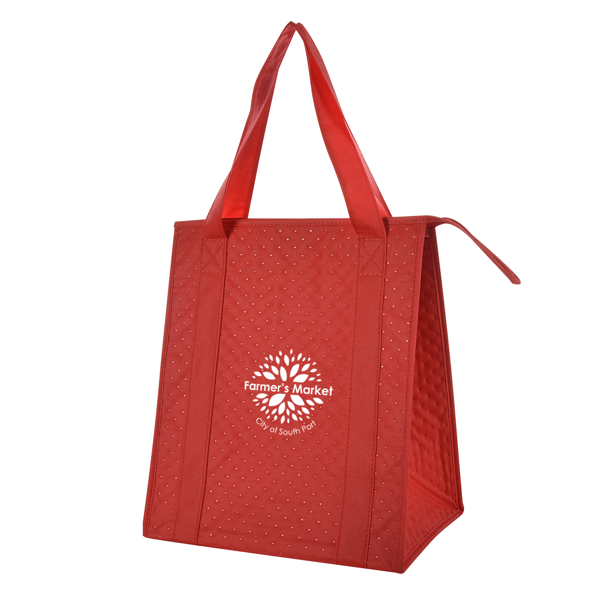 Dimples Non-Woven Cooler Tote Bag 19