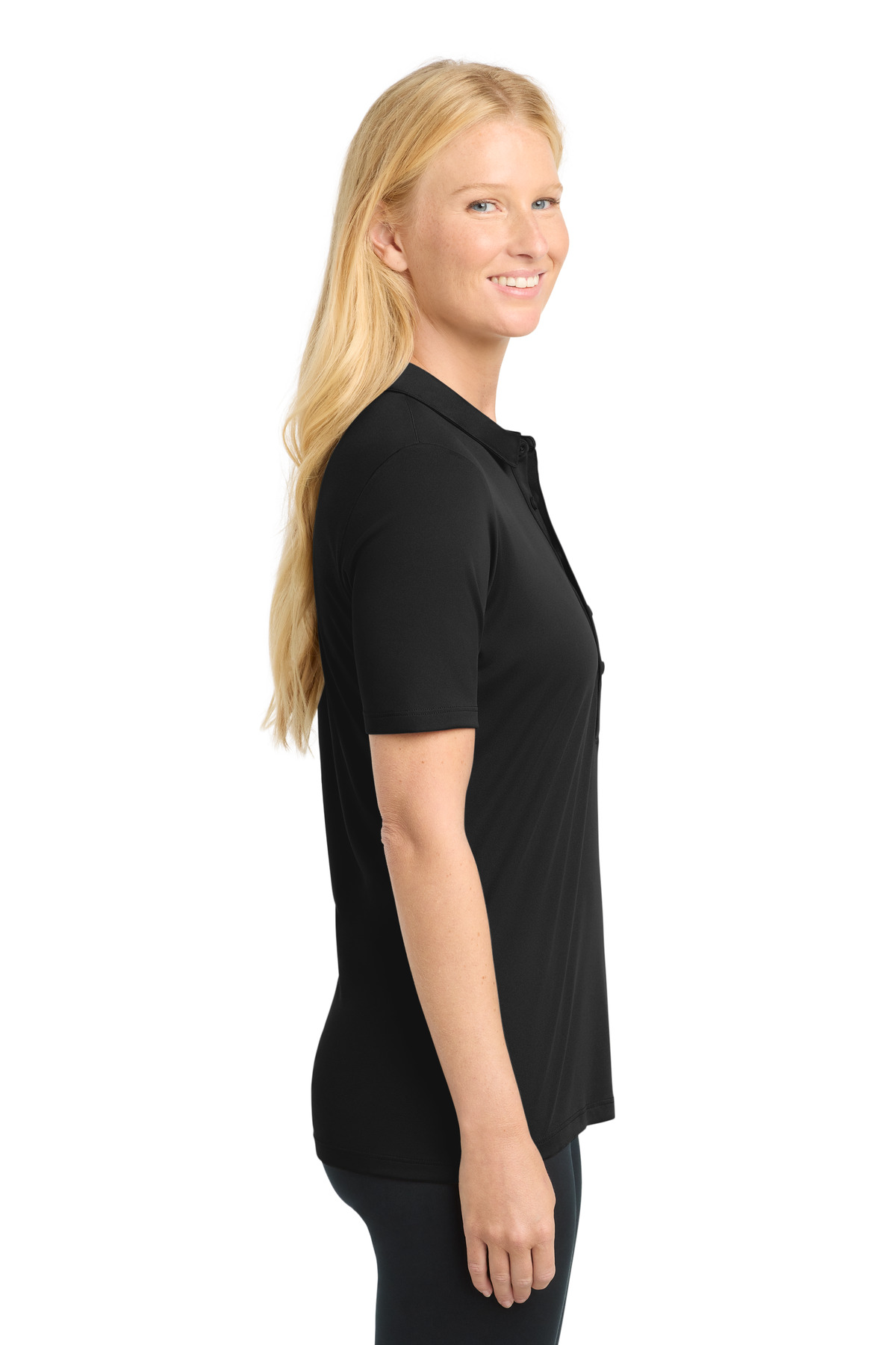 Sport-Tek Women's Posi-UV Pro Polo. LST520 1