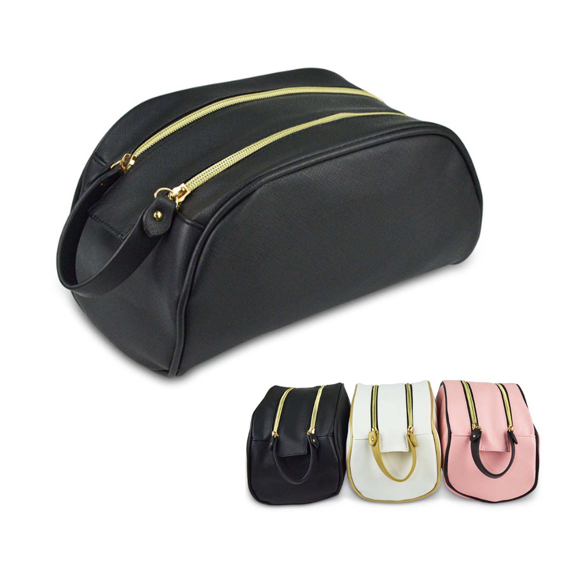 Double Zipper Cosmetic Bag 5