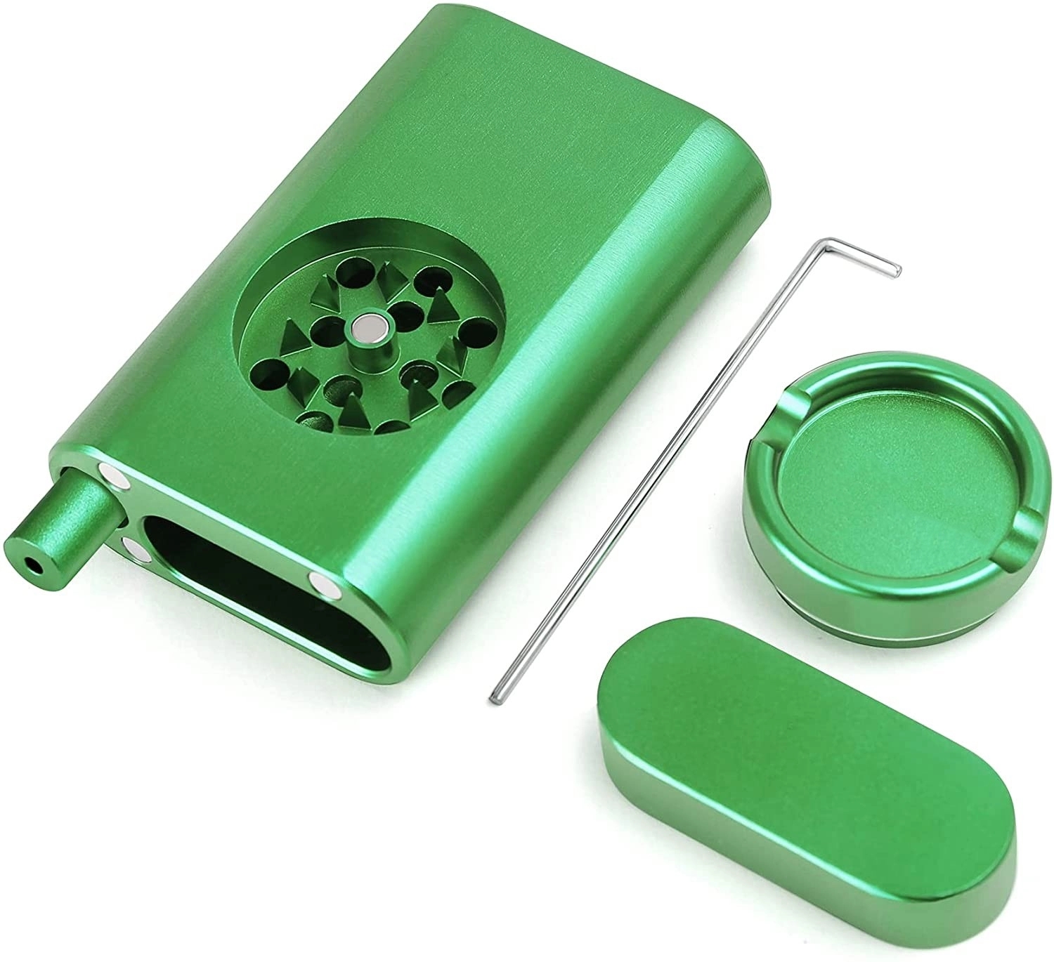 Portable Storage Box Container And Grinder Set 5