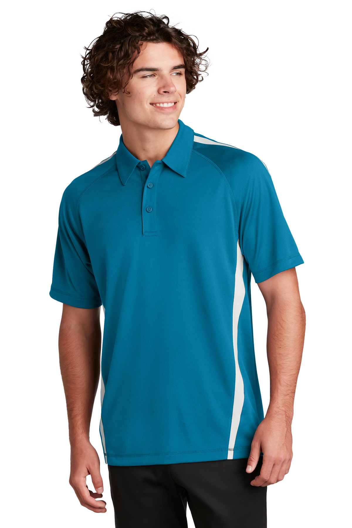 Sport-Tek PosiCharge Micro-Mesh Colorblock Polo. ST685 29