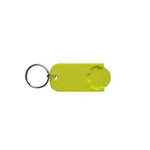 Rectangle Shopping Cart Token Keychain For Trolley Use 20