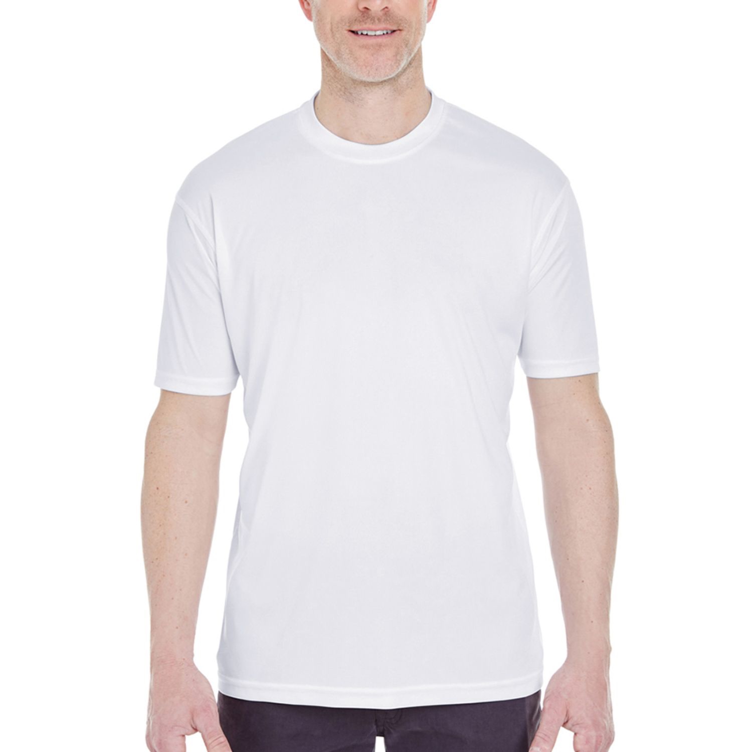 UltraClub 4 oz. 100% Micro-Polyester Cool & Dry Performance T-Shirts