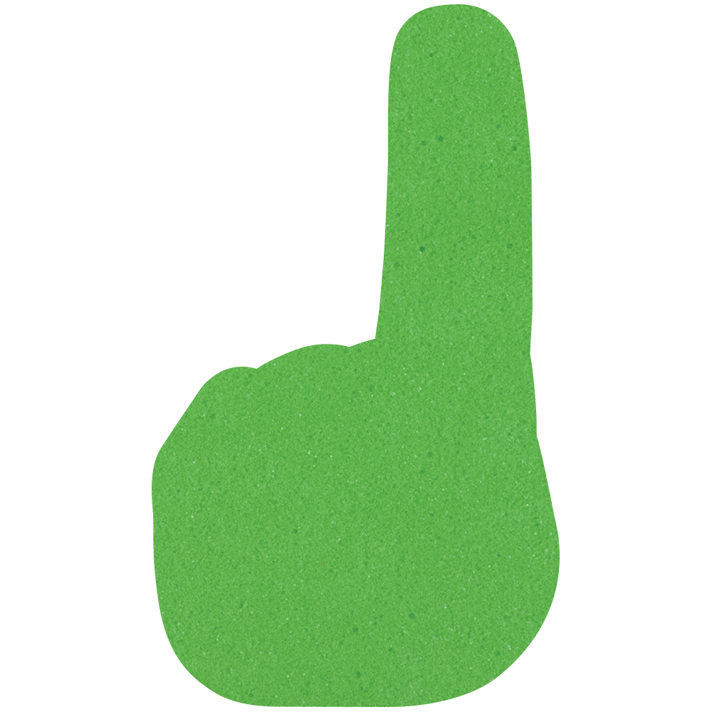 20" #1 Foam Finger 11