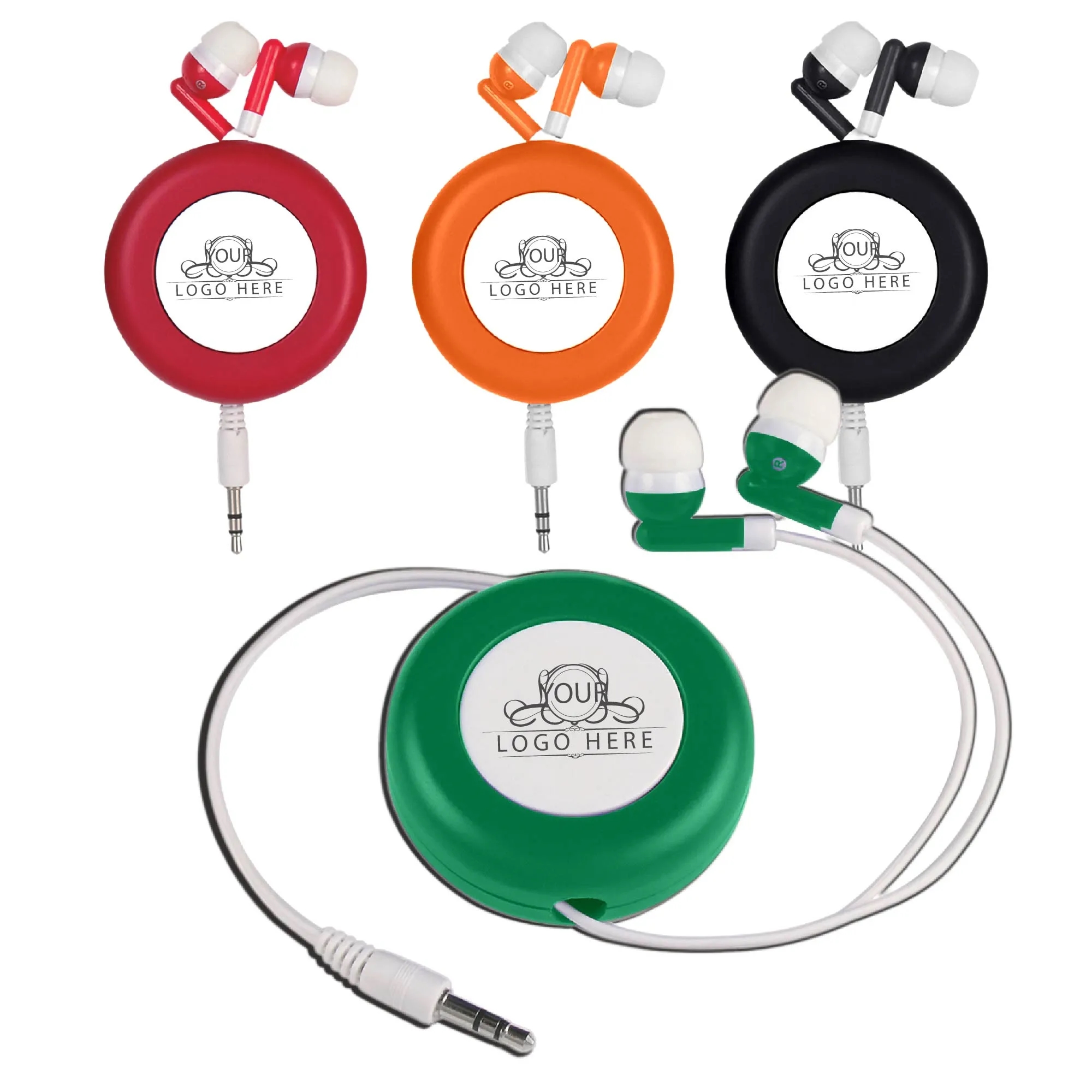 Storage Disc Clip with Earbuds 1