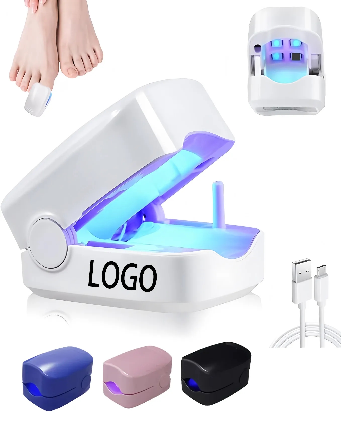 LED Nail Therapy Device for Toenail Care 7