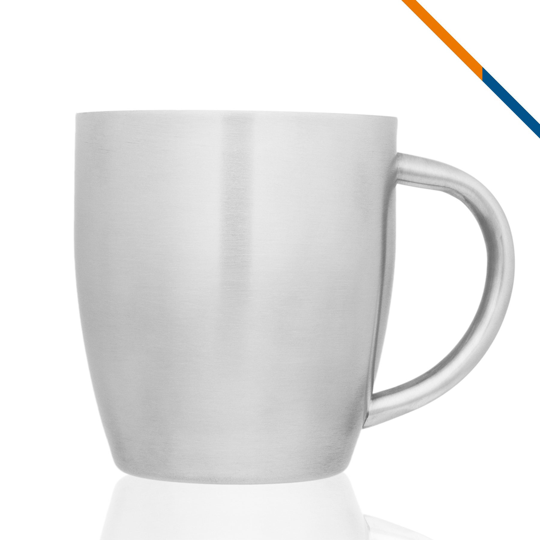 Plexi Stainless Steel Coffee Mug - 10 OZ. 5