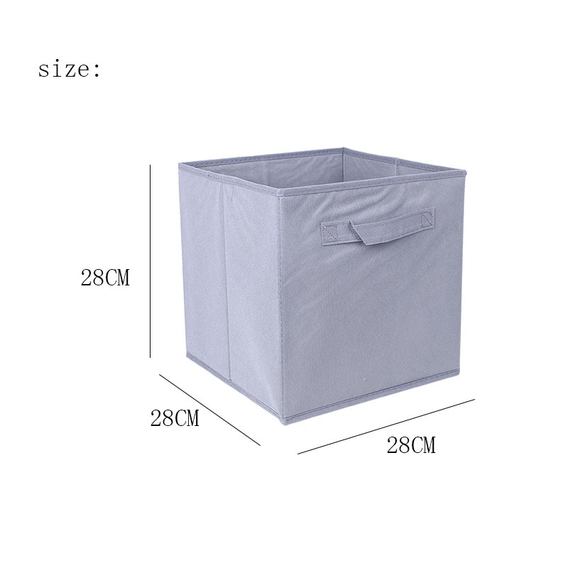 Collapsible Non-Woven Storage Cubes Boxes 5