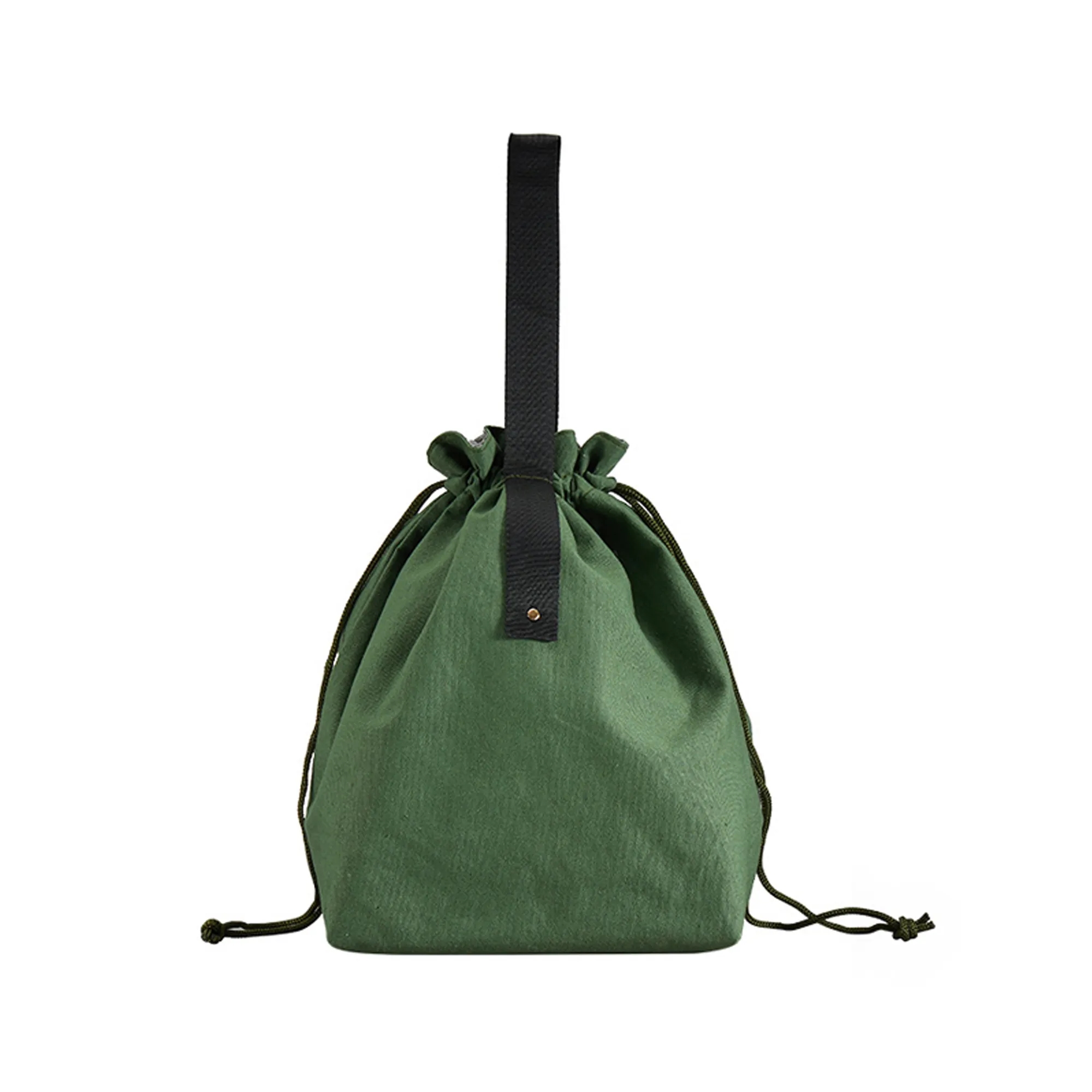 Japanese-Style Drawstring Handheld Portable Lunch Bag 5