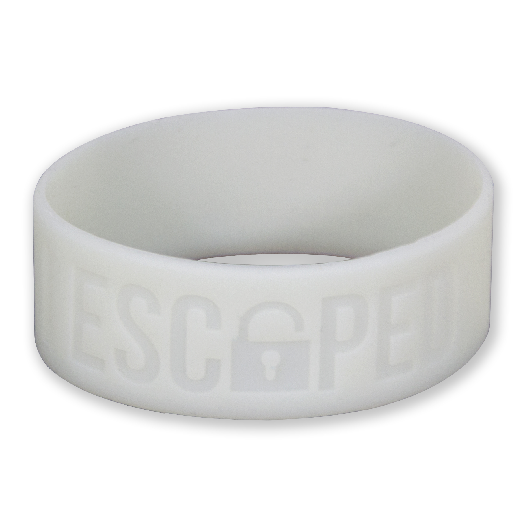 1" UV Reactive Debossed Awareness Bracelet 1