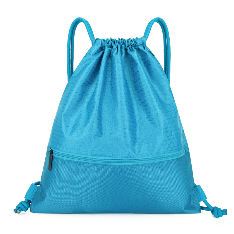 High Quality Football Material Drawstring Backpack Bag 14