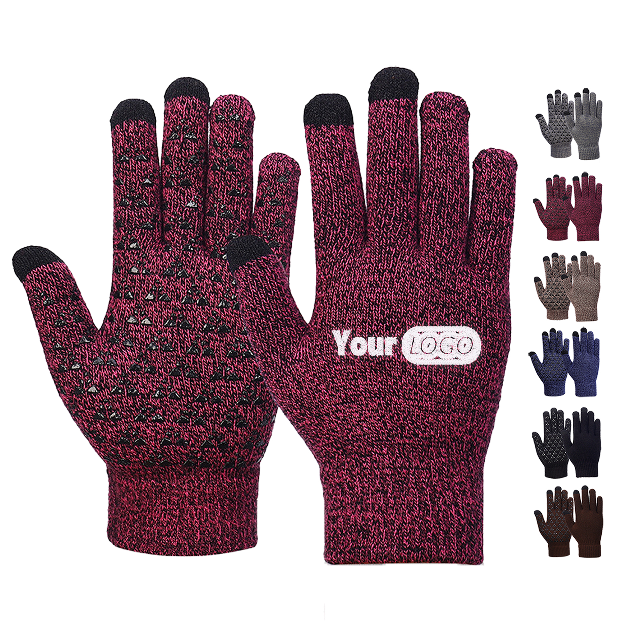 Acrylic Winter Touchscreen Gloves 8