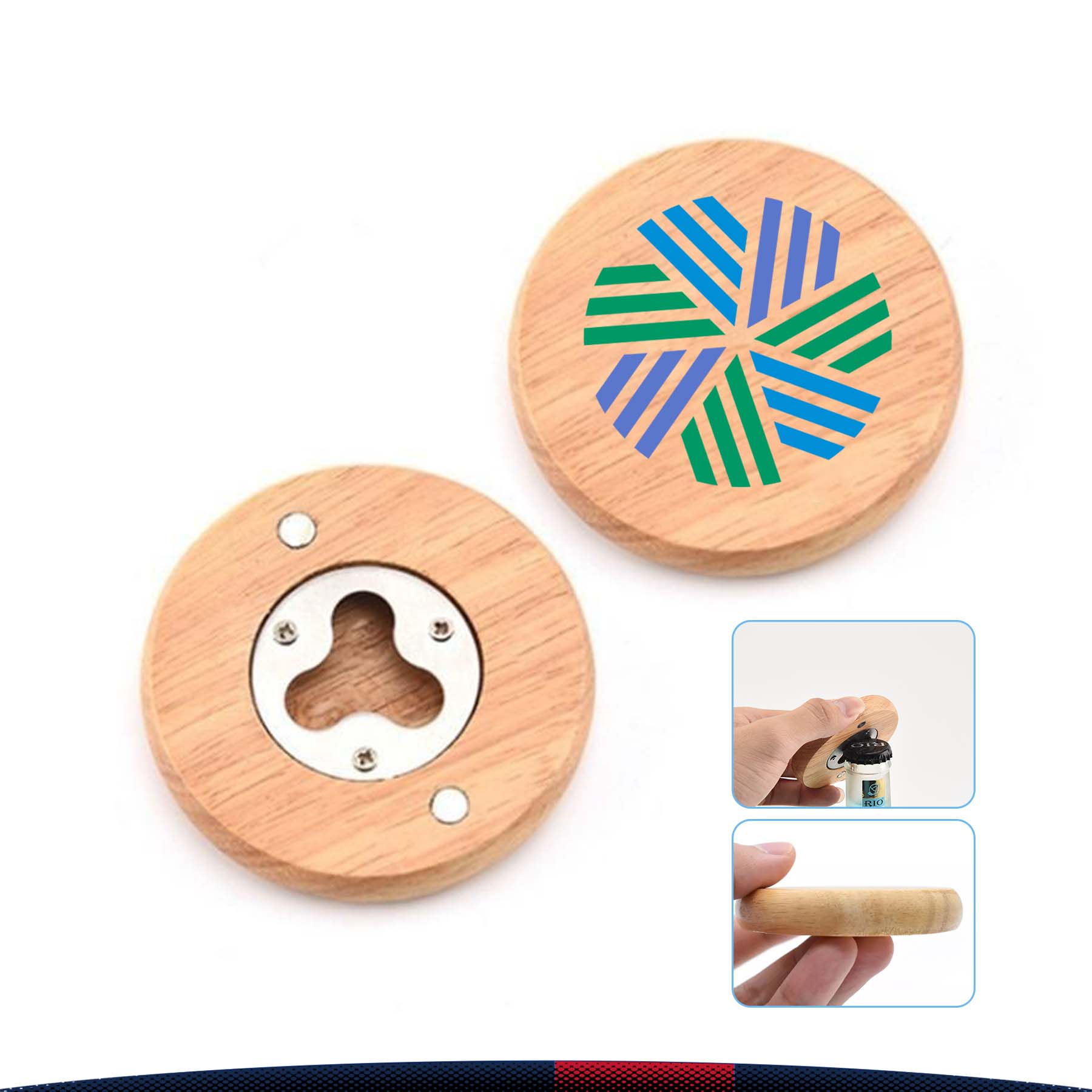 Round Wooden Opener 2