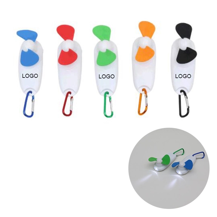 Portable Mini Fan with Carabiner 2