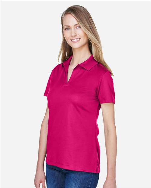 Women's CrownLux Performance® Plaited Polo - DG20W 68