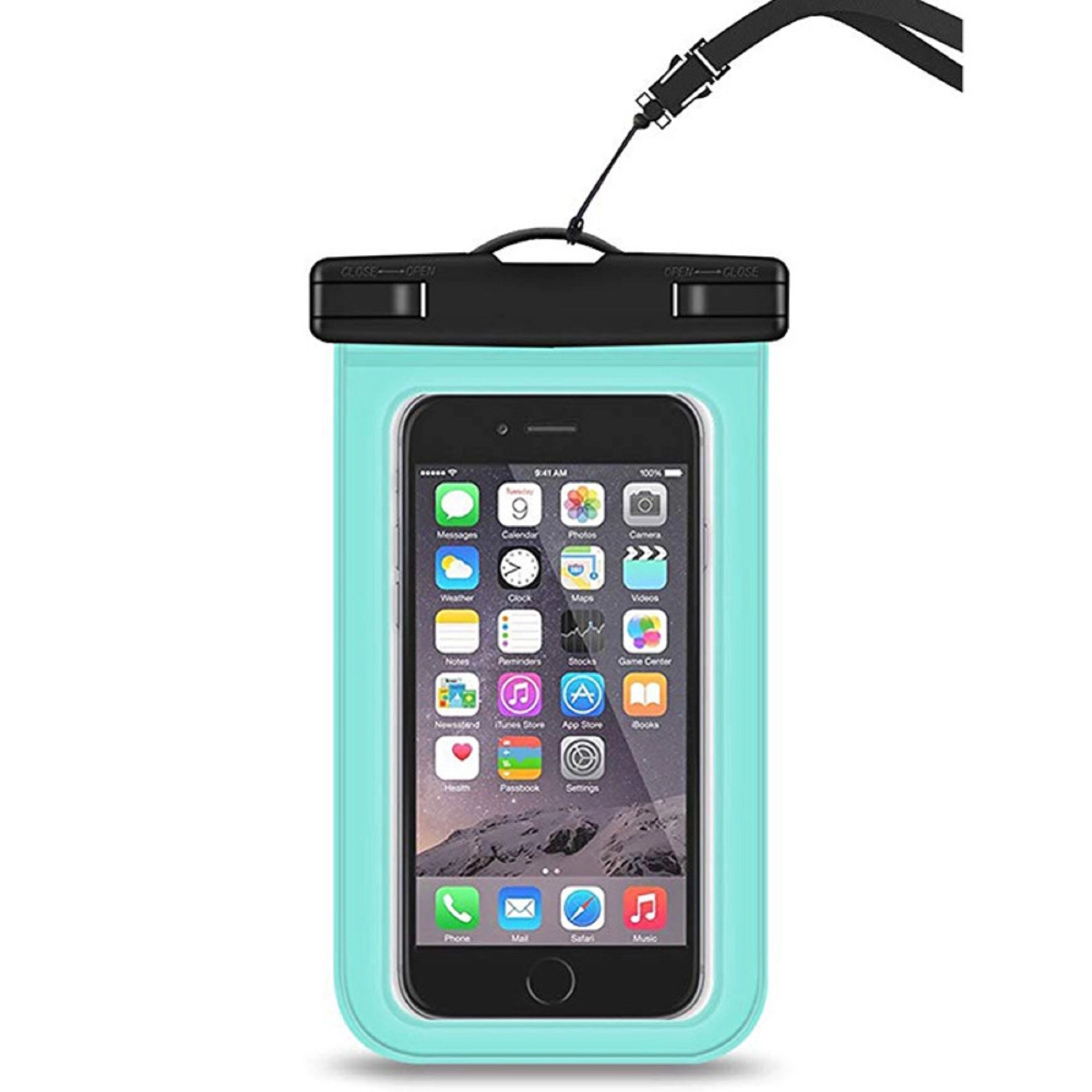 6" Waterproof Phone Bag with Lanyard 4